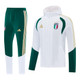 Italy 2026 Men's White Long Zip Windbreaker