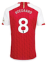 ØDEGAARD #8 Arsenal 23/24 Stadium Men's Home Shirt - PL Font