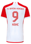 KANE #9 Bayern Munich 23/24 Stadium Men's Home Shirt