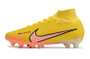 Nike Air Zoom Mercurial Superfly 9 Elite AG Football Boots - Yellow/Peach