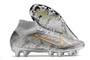 Nike Air Zoom Mercurial Superfly 9 Elite AG Football Boots - Silver