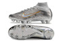 Nike Air Zoom Mercurial Superfly 9 Elite AG Football Boots - Silver