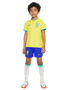 Brazil 2024 Kid's Home Shirt and Shorts