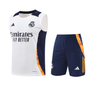 Real Madrid 24/25 Men's White Training Tank Top