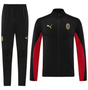AC Milan 24/25 Men's Black Long Zip Jacket