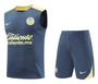 CF América 24/25 Men's Blue-Gray Training Tank Top