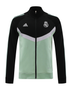 Real Madrid 24/25 Men's Black-Green Long Zip Jacket