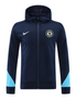 Chelsea 24/25 Men's Navy Long Zip Hoodie