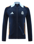 Real Madrid 24/25 Men's Navy Long Zip Jacket