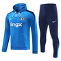 Chelsea 24/25 Men's Blue Hoodie Tracksuit