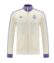 Real Madrid 24/25 Men's Originals White Long Zip Jacket