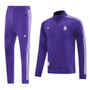 Real Madrid 24/25 Men's Originals Purple Long Zip Jacket