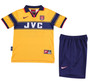 Arsenal 97/99 Kid's Away Retro Mini-Kit