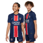 CHAMPIONS OF EUROPE #25 Paris Saint-Germain 24/25 Kid's Home Shirt and Shorts