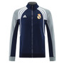 Real Madrid 25/26 Men's Navy-Gray Long Zip Jacket