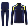 Boca Juniors 25/26 Men's Navy Long Zip Jacket
