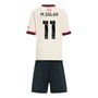 M.SALAH #11 Liverpool 25/26 Kid's Away Mini-Kit - PL Font