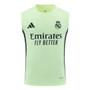 Real Madrid 25/26 Men's Lime Green Training Tank Top