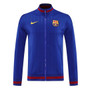 Barcelona 25/26 Men's Blue Long Zip Anthem Jacket