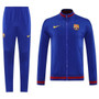 Barcelona 25/26 Men's Blue Long Zip Anthem Jacket