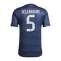 BELLINGHAM #5 Real Madrid 25/26 Authentic Men's Away Shirt