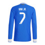 VINI JR #7 Real Madrid 25/26 Men's Third Long Sleeve Shirt
