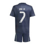 VINI JR #7 Real Madrid 25/26 Kid's Away Mini-Kit