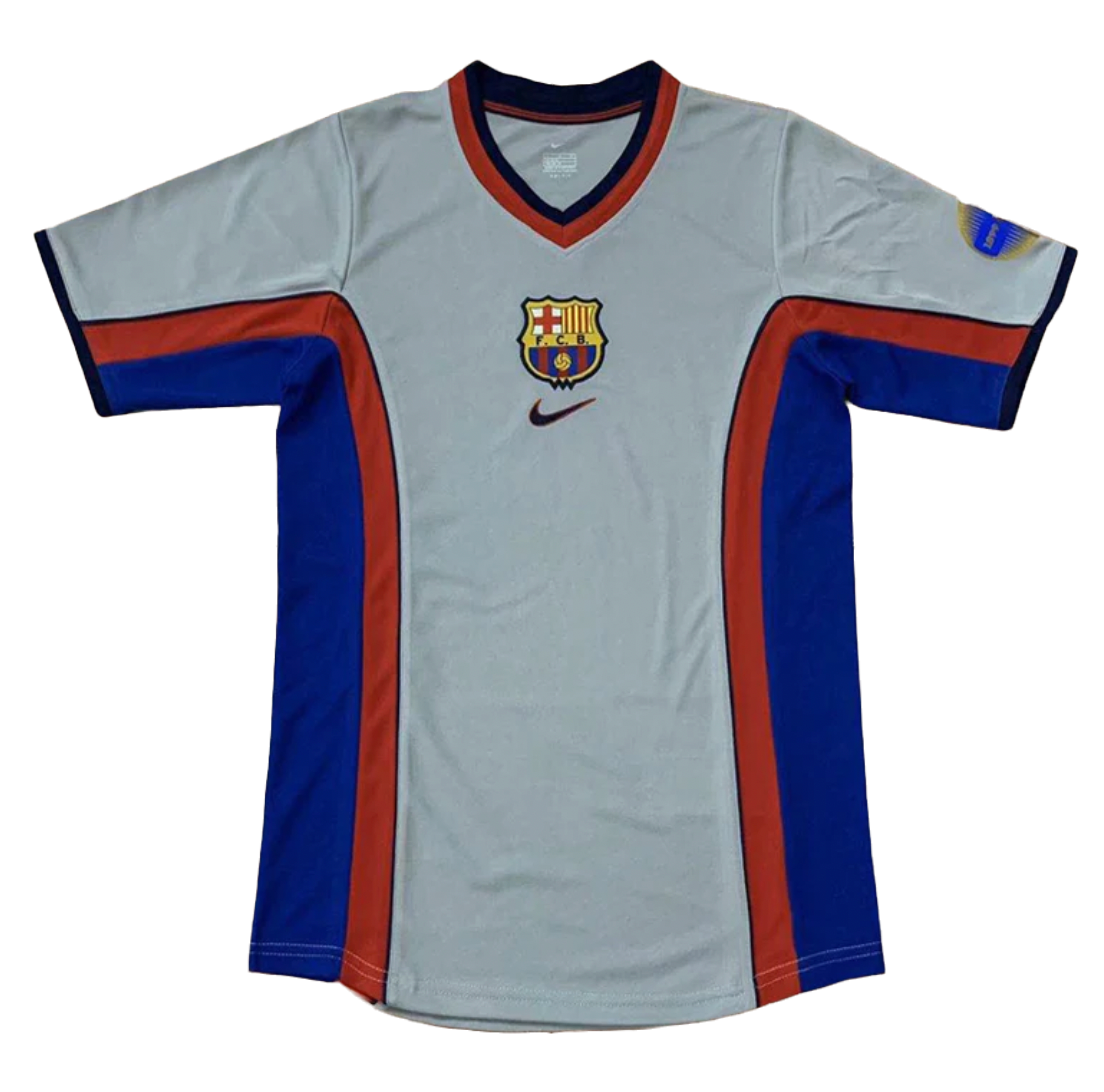 Barcelona 00/01 Men's Away Retro Shirt