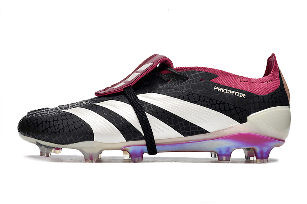 adidas Predator 30 Elite FG Fold-Over Tongue - Black/White