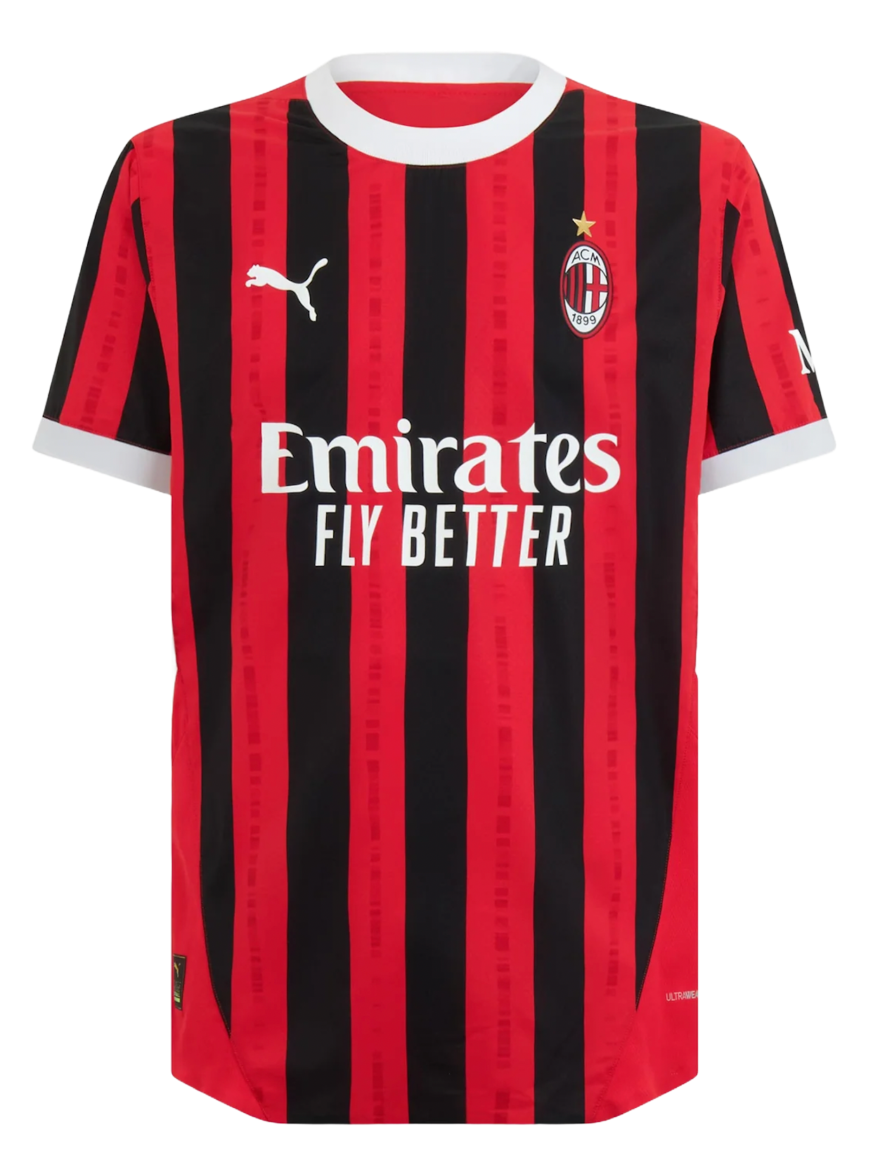AC Milan 24/25 Authentic Men's Home Shirt