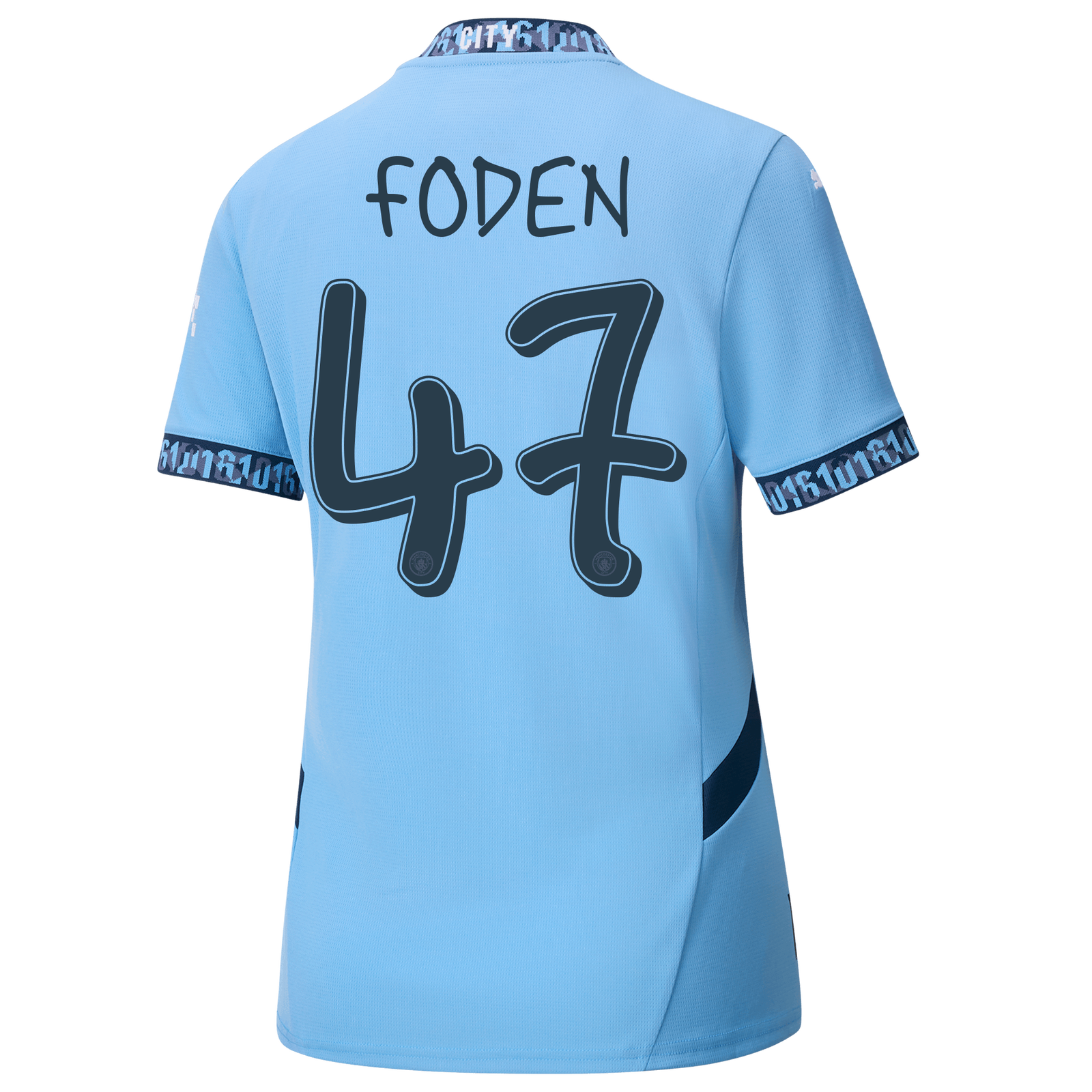 FODEN #47 Manchester City 24/25 Women's Home Shirt - Man City Font