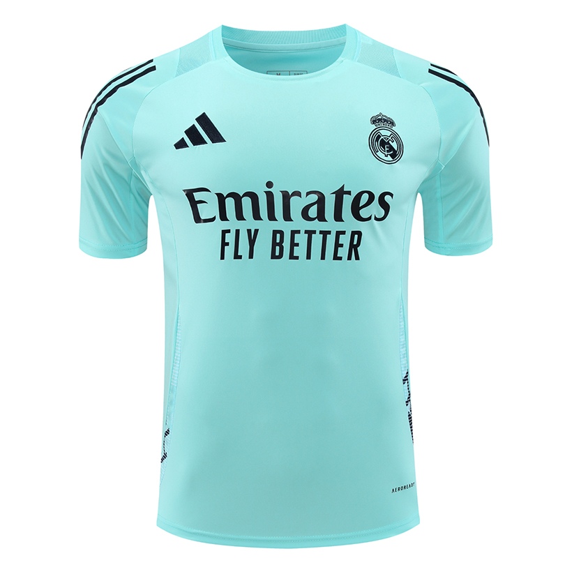 Real Madrid 24/25 Men's Turquoise Training Shirt