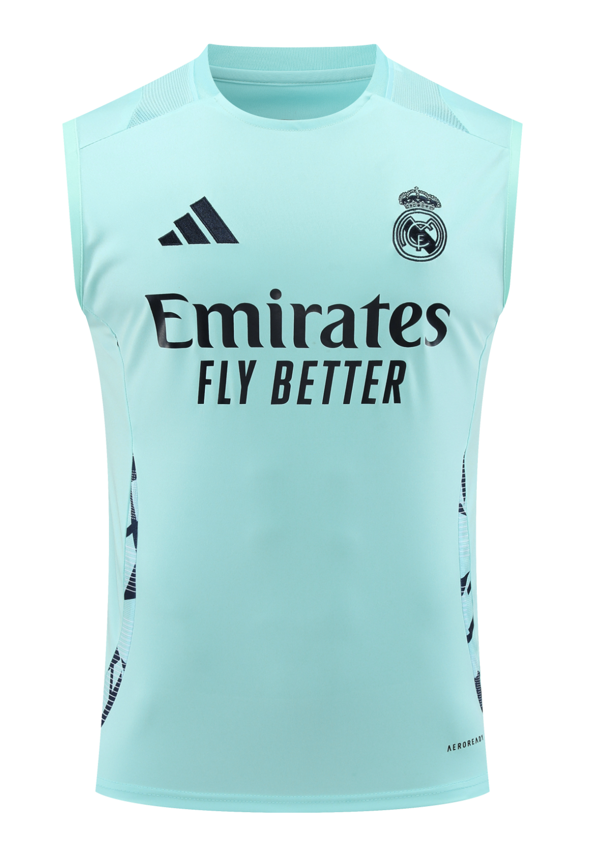 Real Madrid 24/25 Men's Turquoise Training Tank Top