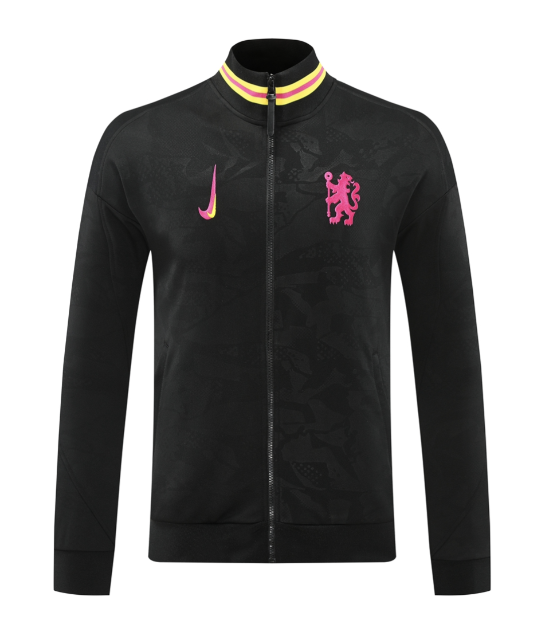 Chelsea 24/25 Men's Black Long Zip Jacket