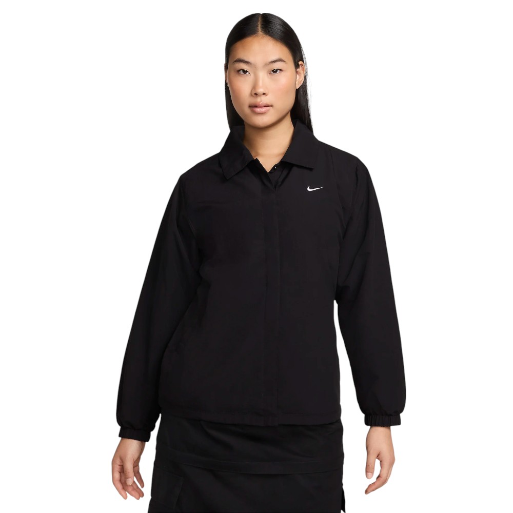 Nike Women's Black Coach Jacket