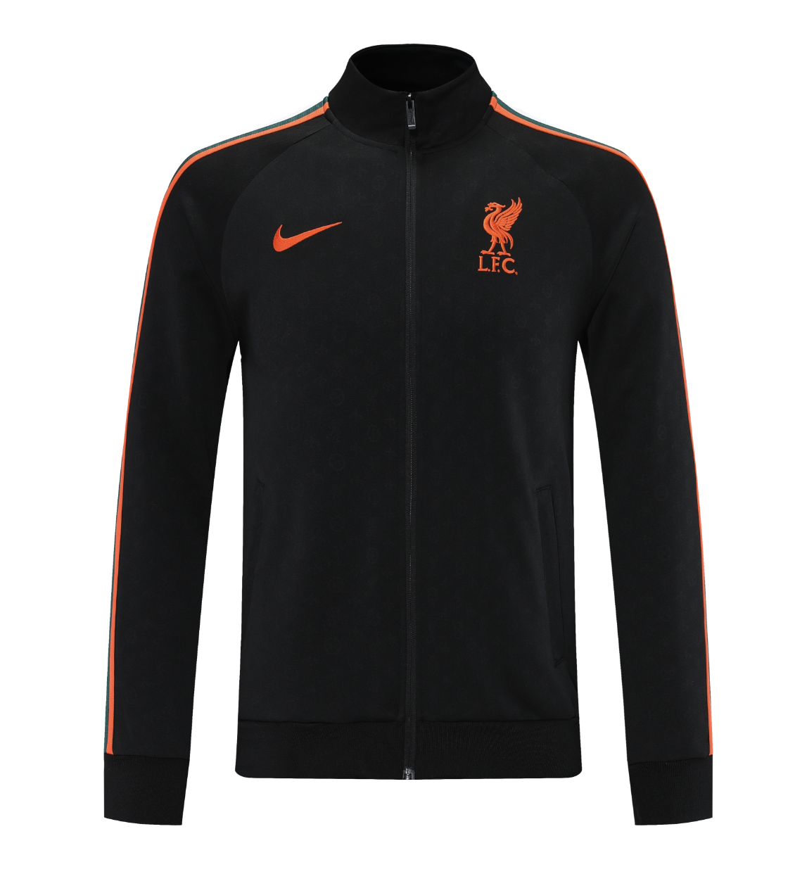 Liverpool 24/25 Men's Black Long Zip Jacket