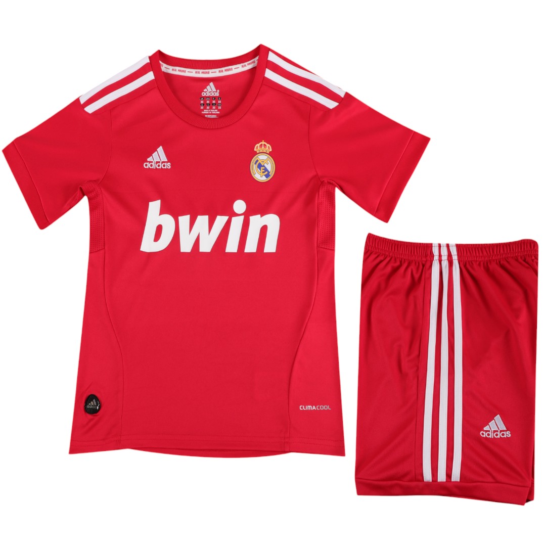 Real Madrid 11/12 Kid's Third Retro Mini-Kit