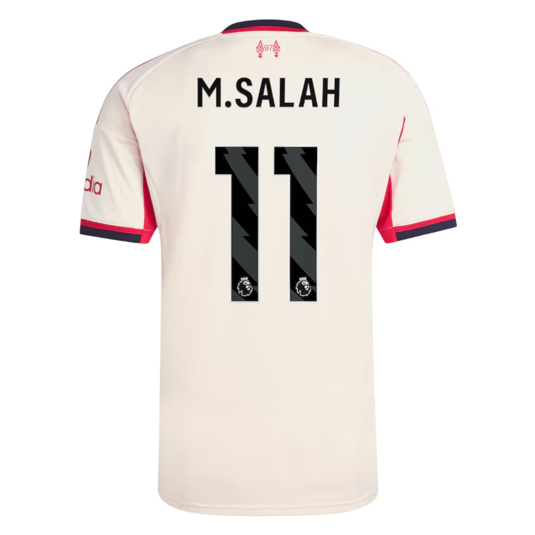 M.SALAH #11 Liverpool 25/26 Stadium Men's Away Shirt - PL Font
