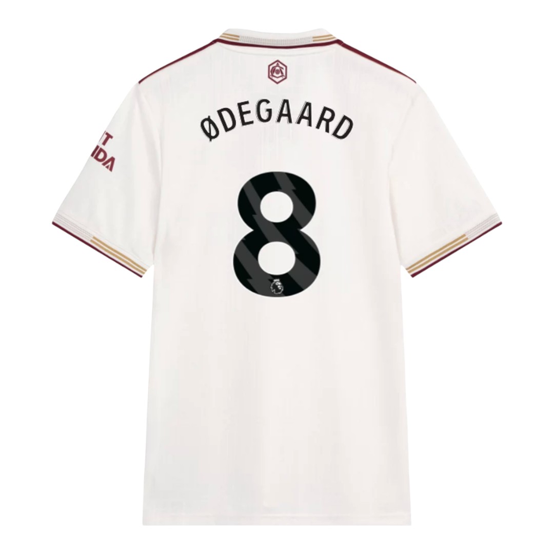 ØDEGAARD #8 Arsenal 25/26 Authentic Men's Third Shirt - PL Font