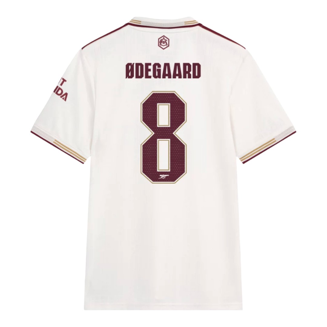 ØDEGAARD #8 Arsenal 25/26 Authentic Men's Third Shirt - Arsenal Font