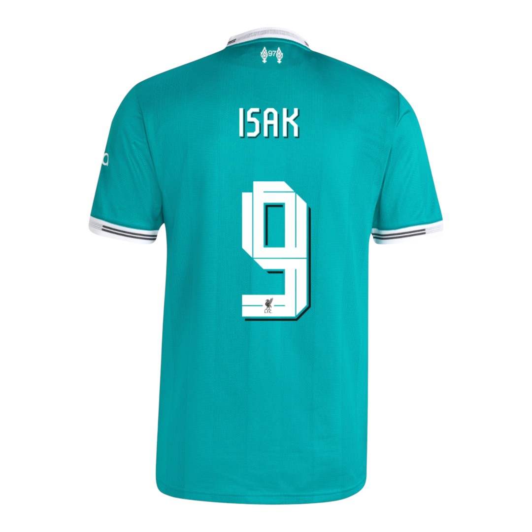 ISAK #9 Liverpool 25/26 Authentic Men's Third Shirt - Liverpool Font