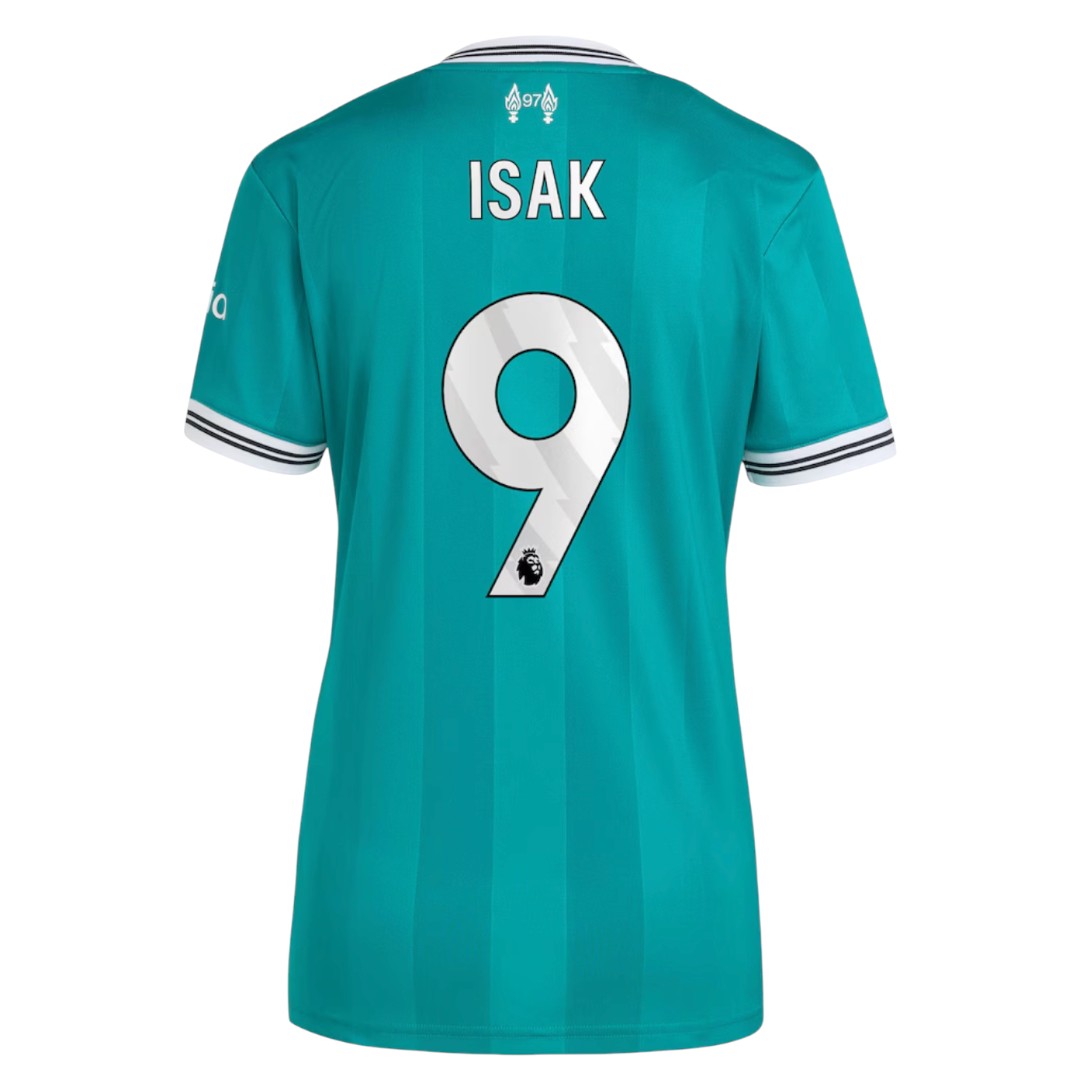 ISAK #9 Liverpool 25/26 Women's Third Shirt - PL Font