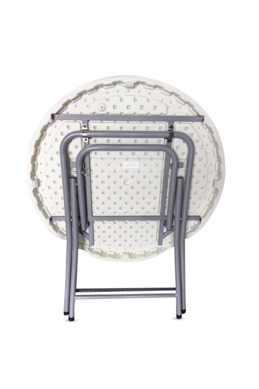 80cm Standard Height Round Plastic Table Front Row Furniture