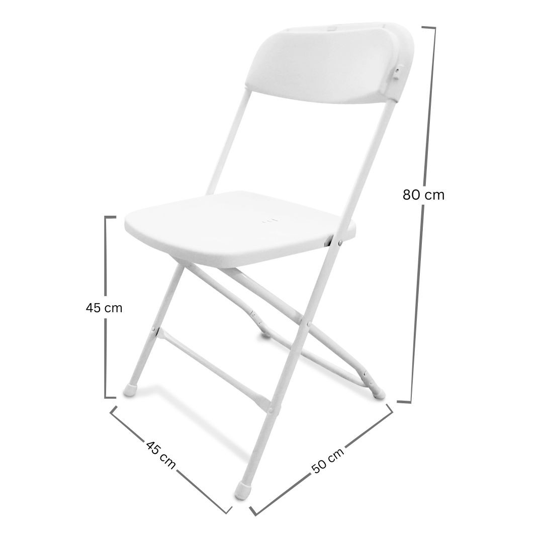 White Folding Chairs Shop Our Event Furniture Today Front Row Furniture