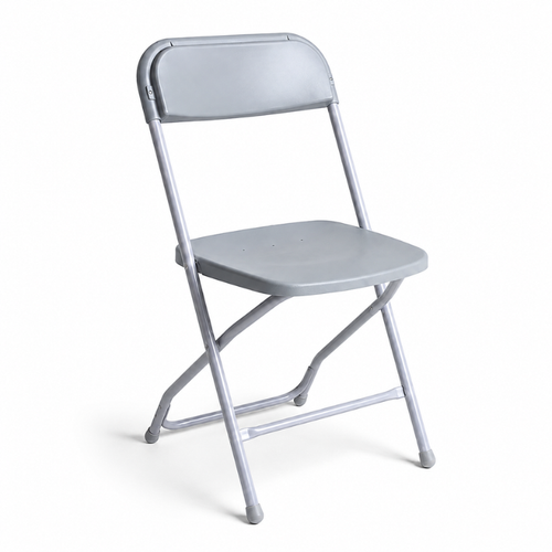 Folding Plastic Chairs - Grey