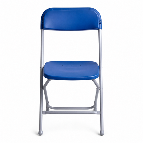 Folding Plastic Chairs - Blue