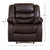 Waterfall Back 1 Seater Leather Reclining Sofa Dimensions