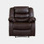 Waterfall Back 1 Seater Leather Reclining Sofa