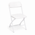 Folding Plastic Chairs White (ex Paris Olympics) 