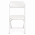 Folding Plastic Chairs White (ex Paris Olympics) 
